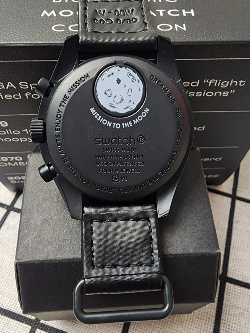 Swatch X Omega Mission To The Moonphase - New Moon Watch